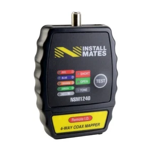 *CAJA ABIERTA* Mapeador coaxial de 4 vías InstallMates™ con indicadores codificados por colores - Imagen 1 de 10