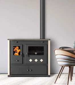Estufa De Lena Con Horno - Prometey Practik Lux Eco - 9.5 kw - Ecodesign 2022 - Imagen 1 de 10