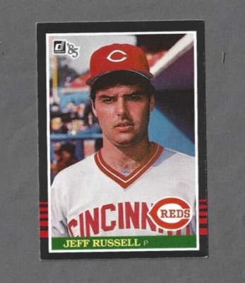 Jeff Russell Cincinnati Reds 1985 Donruss #487 - Image 1 of 2