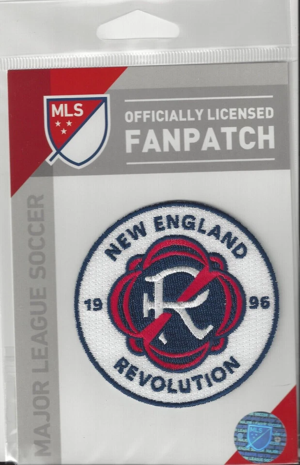 Official MLS Soccer New England Revolution Club Jersey Patch (A) FREESHIP - Image 1 of 1