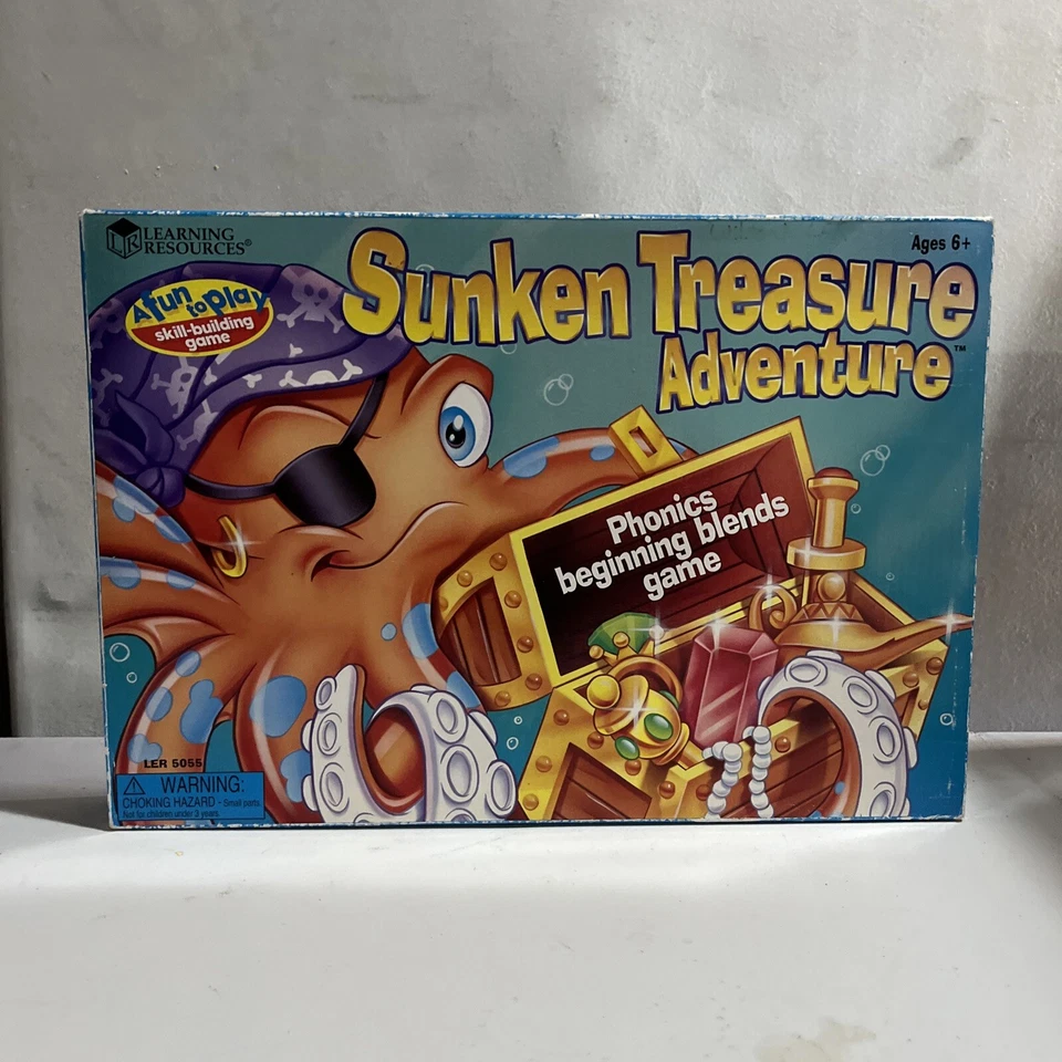 SUNKEN TREASURE ADVENTURE, RARE, Used, - Image 1 of 2