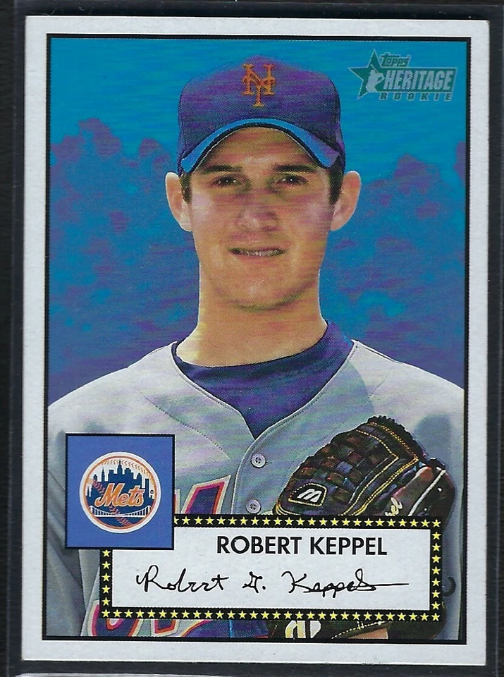 2001 Topps Heritage Short Print *** ROBERT KEPPEL   SP # 326    MINT - Image 1 of 1