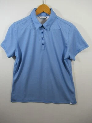 Lady Hagen Polo Golf Shirt Women XL Blue Short Sleeve - Image 1 of 4