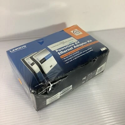 Cisco Linksys PLK200 PowerLine AV Ethernet Network Adapter Kit - Image 1 of 4