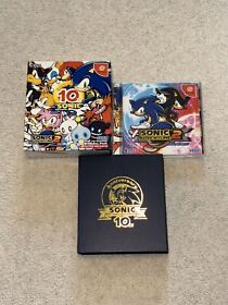 Sonic Adventure 2 Birthday Pack Limited Edition 10th Anniversary Dreamcast Sega.
