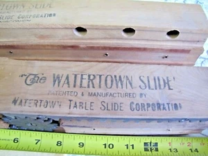 Watertown Slide Corp 2 Table Slides - Picture 1 of 8