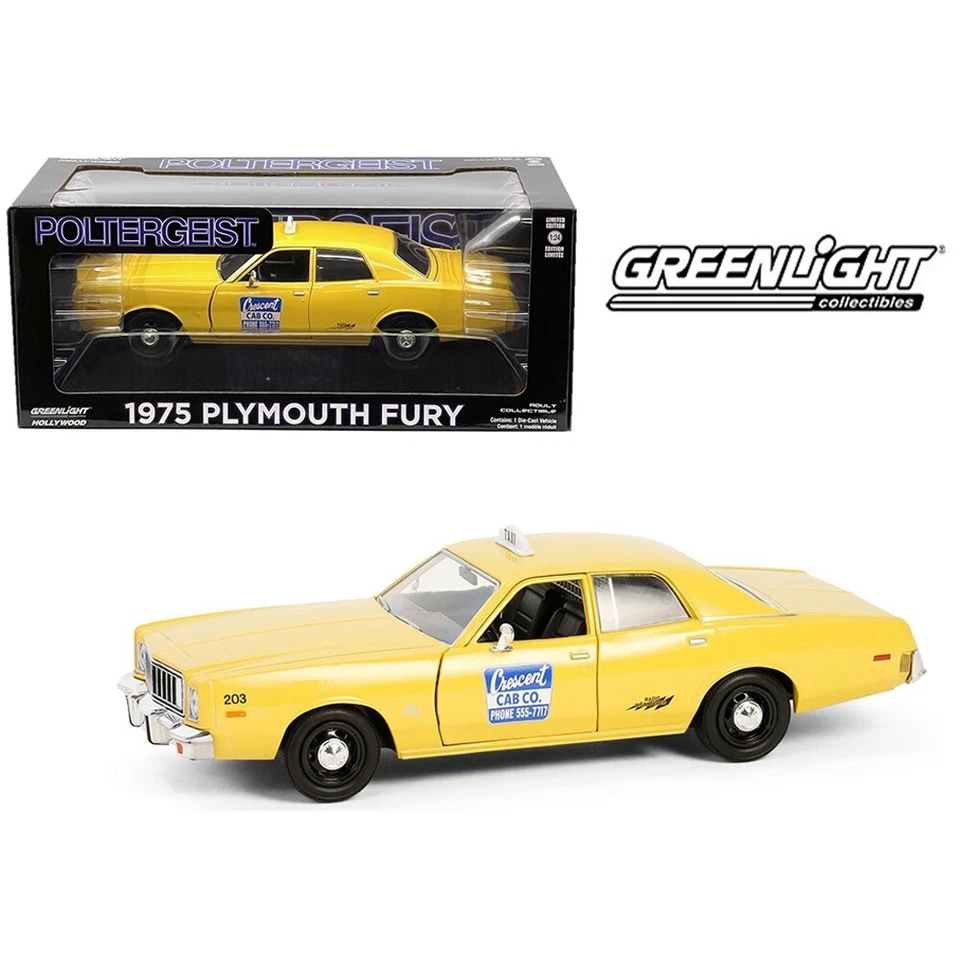 GREENLIGHT - PLYMOUTH Fury 1975 dal film POLTERGEIST 1982 - 1/24 - GREEN84202