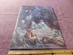 Impresión de arte de Pascua de revista vintage 1961 Getsemaní - Imagen 1 de 3