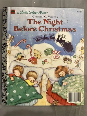 Vintage A Little Golden Book The Night Before Christmas 450-10 #2400 - Image 1 of 4