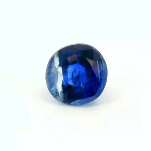 Natural Kyanite Gemstone – 0.64Ct 4x4mm Royal Blue Round Cut  Loose gemStone - Picture 1 of 4