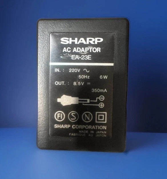 SHARP EA- 23E alimentatore AC Adaptor - Immagine 1 di 1