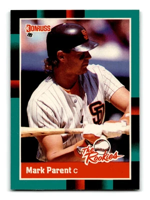 Mark Parent 1988 Donruss The Rookies #8 San Diego Padres Mint - Image 1 of 2