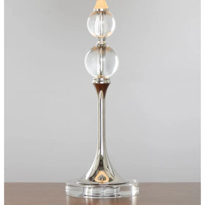 Lámpara de mesa Silver Orchid Ciara 26" cristal (juego de 2) Foto 1 de 4