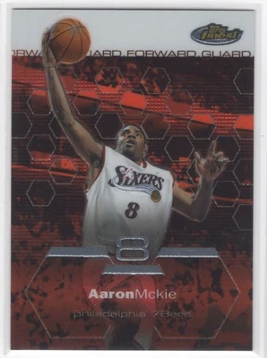 #87 2002-03 Topps Finest Aaron McKie Philadelphia 76ers - Image 1 of 2
