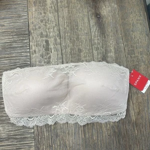 New Spanx XL Bra Crème Blush Undie-Detectable Bandeau Wireless Strapless NWT - Picture 1 of 4