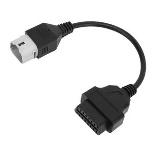 OBD2 Kabel 6pin OBDII Test Diagnose Stecker Adapter Kabel Auto Für Motorrad - Afbeelding 1 van 22