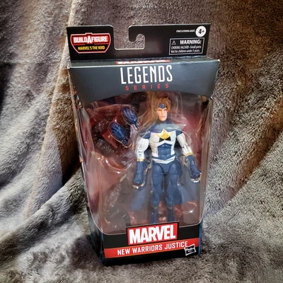 Figura Hasbro Marvel Legends New Warriors Justice 2024 The Void BAF Wave 6" Foto 1 de 4