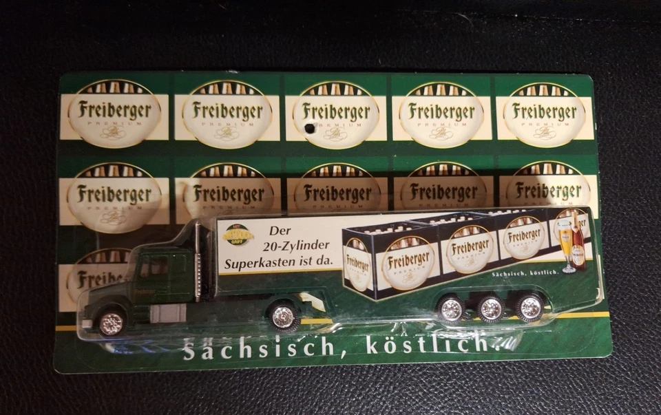 Modello Camion Birra Truck Birra freiberger 1/87 dgd - Immagine 1 di 2