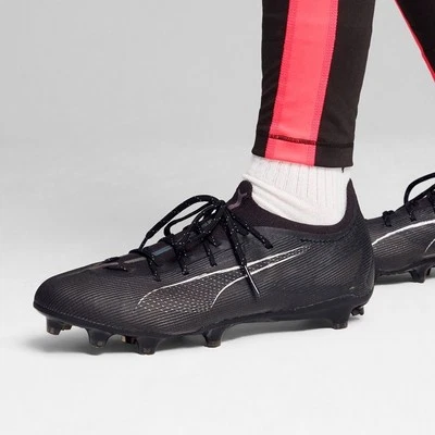 Puma Ultra 5 Pro FG/AG Soccer Cleat Football Boots Shoe Footwear Black #8502 - Image 1 of 4