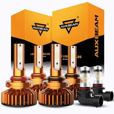 Faro LED AUXBEAM + luces antiniebla bombillas para Cadillac CTS 2003 2004 2005 2006 2007 Foto 1 de 4