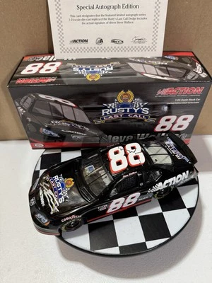RARO* AUTOGRAFIADO Steve Wallace Scheck Industries Rusty’s Last Call 1/24 Diecast Foto 1 de 4