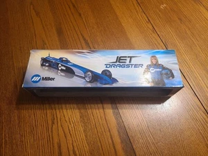 Miller Electric Elaine Larsen Jet Dragster Power of Blue 1:24 sin usar, en caja. FIRMADO. K3 - Imagen 1 de 7