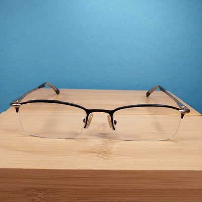 Tommy Hilfiger TH3177 BLKSI Eyeglasses FRAMES ONLY 50-18-135 Black Silver - Image 1 of 4