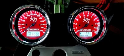 GSX1400 Armaturenplatine geprüft mit Garantie. Tacho Drehzahlmesser - Bild 1 von 3