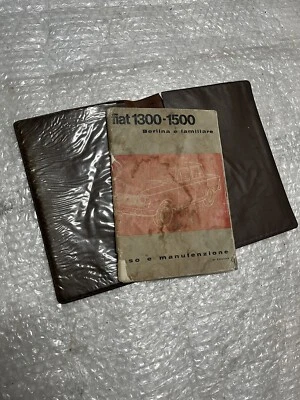Libretto Uso E Manutenzione Originale 1963 FIAT 1300/1500 (vedi Foto) - Immagine 1 di 4