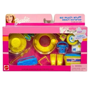Barbie So Much Stuff Beach Bonanza Set 2001 Vintage 88815 NEW - Picture 1 of 8