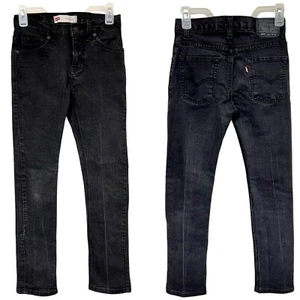 Levi’s ‘511 Slim’ Boy’s Jeans Size 14 Reg 27X27 Black - Picture 1 of 11