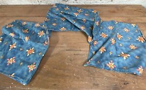 SET OF 3 HAND MADE PIPED CUSHION COVERS - VARIOUS SIZES - SEE PICS