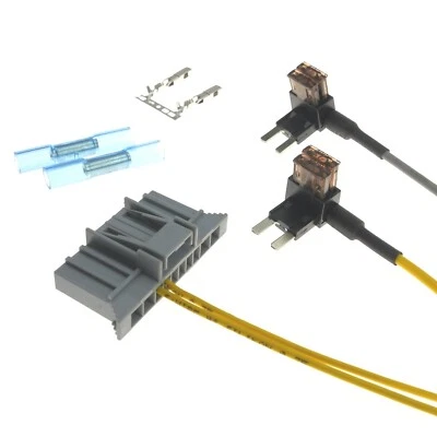 Fiat Panda Body Computer Rettungskit Kabelbaum Stecker grau Licht Scheinwerfer - Bild 1 von 4