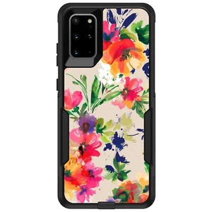 OtterBox Commuter for Galaxy S (Choose Model) Pink Purple Floral Flowers - Picture 1 of 14