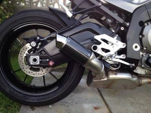 BMW S1000RR 2010-14, S1000R 2010-16 CARBON GPS SLIPPERDOSE AUSPUFF POWERTECH - Bild 1 von 3