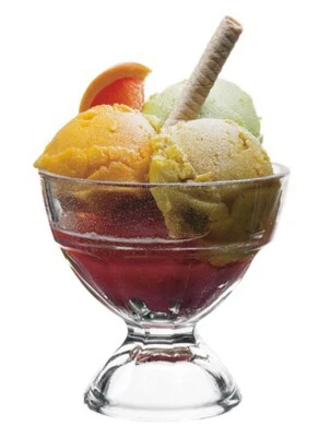 12er Set Eisbecher Dessertschalen Eisschalen Eisschale Eisgläser Eis Glas - Bild 1 von 2