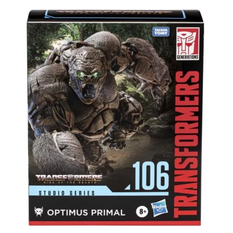 TRANSFORMERS STUDIO SERIES RISE OF THE BEASTS #106 LEADER OPTIMUS PRIMAL FIGURE Cover