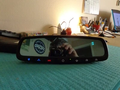 HYUNDAI SONATA 16 17 18 19 BLUELINK REARVIEW MIRROR AUTO DIM COMPASS HOMELINK - Image 1 of 4