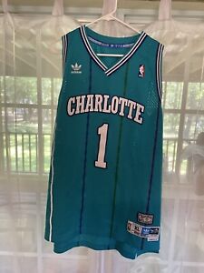 Muggsy Bogues #1 Charlotte Hornets Jersey Xl. 91-92