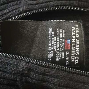 Suéter Polo Jeans Co. Ralph Lauren Negro con Cremallera - Imagen 1 de 3