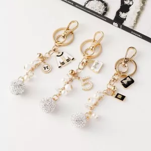 Ciondolo Portachiavi Strass Ball Ciondolo Anello Chiavi Moda Accessori Creativi - Foto 1 di 14