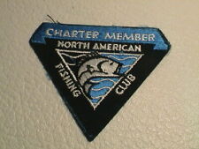 NAFC NORTH AMERICAN FISHING CLUB CHARTER MEMBER LM BASS FISH PATCH THIN VERSION 