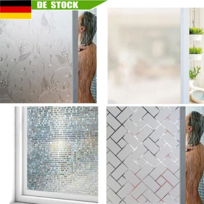 Sichtschutzfolie Milchglasfolie 5Mx90cm Fensterfolie Fenster Folie Selbstklebend - Bild 1 von 4