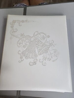 Álbum de boda de recuerdo vintage Hallmark sin usar nuevo en stock Foto 1 de 4