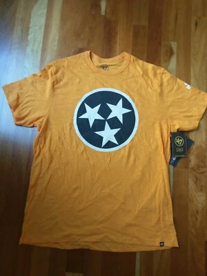 Camiseta University of Tennessee UT Volunteers laranja marca 3 estrelas 47 - Imagem 1 de 4