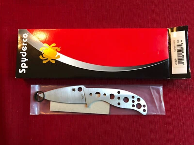 Cuchillo de borde liso Spyderco Mule Team 20 CTS B70P nuevo en caja MT20P Foto 1 de 4