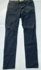 Hybrid & Company Women's Stretch Comfy Skinny Jeans Black Large - Picture 1 of 9