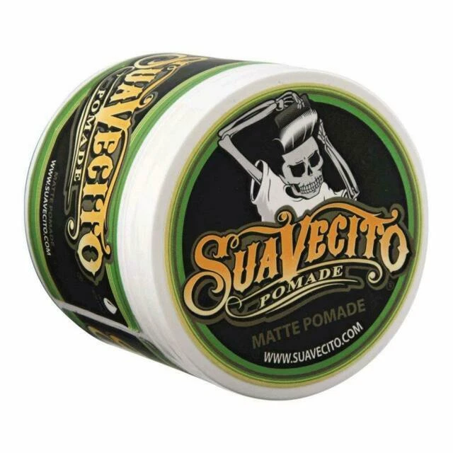 Suavecito Shine-Free Matte Pomade for Men - 4oz