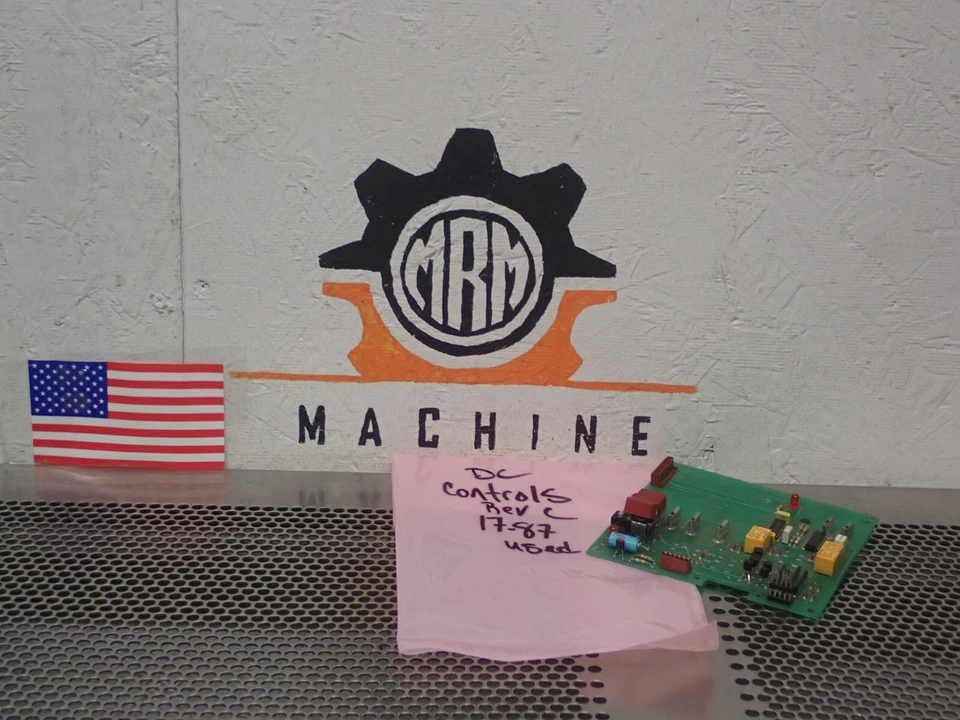 Placa de circuito DC Controls 17-87 Rev C usada con garantía ver todas las fotos Foto 1 de 4