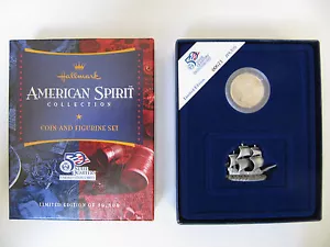 NEW Hallmark American Spirit “Virginia” Limited Edition Coin & Figurine Set - Picture 1 of 5